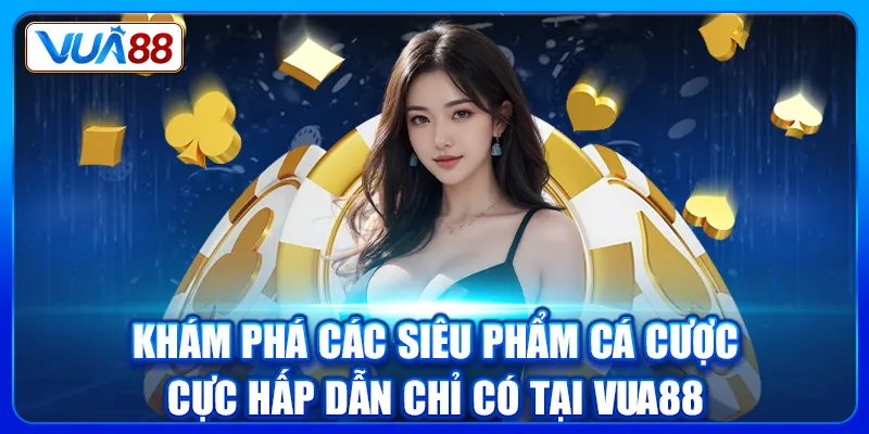 TRANG CHỦ 8 Khám phá các siêu phẩm cá cược cực hấp dẫn chỉ có tại Vua88